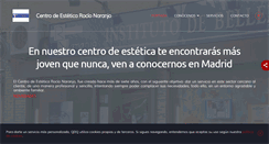 Desktop Screenshot of esteticarocionaranjomadrid.com